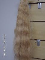 70cm cabelo loiro leve ondas