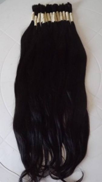 100gramas 50 cm CABELO NATURAL LISO CASTANHO ESCURO