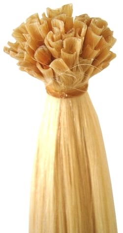 Mechas com Pontas Queratinadas, Cabelo Liso Loiro de 60cm